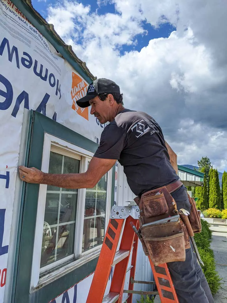 Kile Construction crew at work